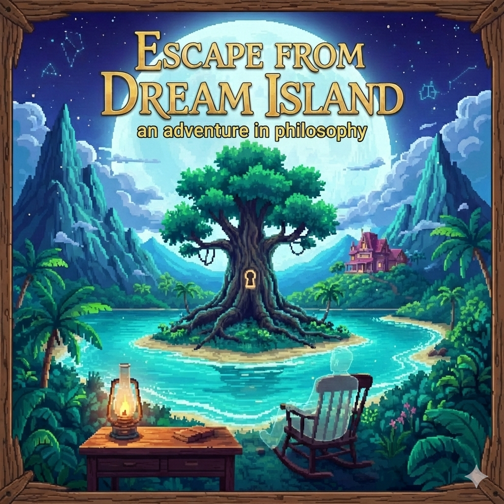 Escape from Dream Island front cover of game.
